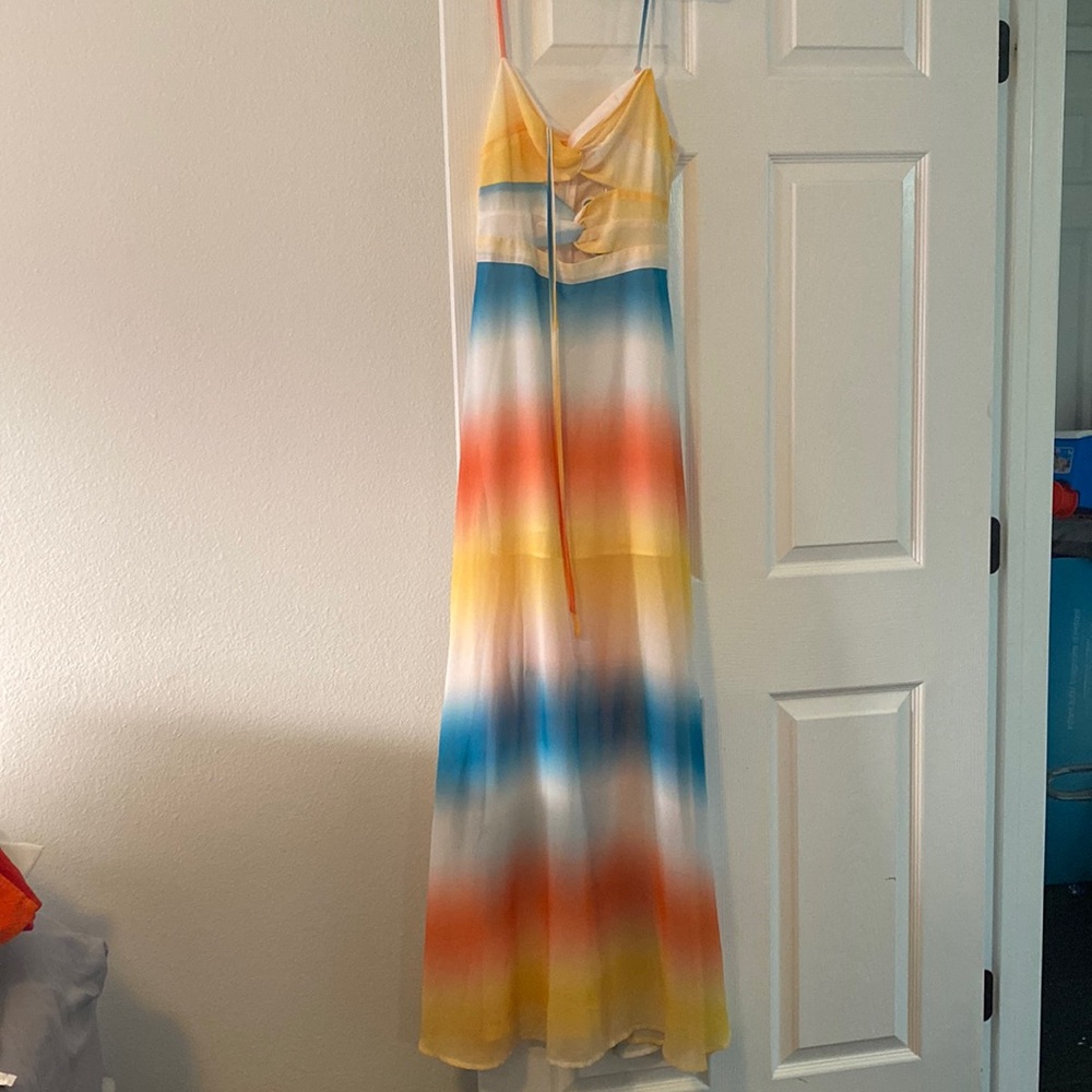 Hope’s multi maxi dress
